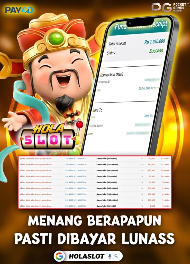 JACKPOT SLOT WILD BOUNTY SHADOW 09 FEBRUARY 2026